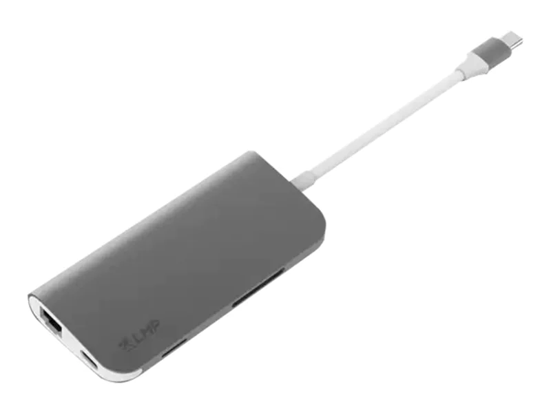 LMP USB-C mini Dock - Dockingstation - USB-C - HDMI - GigE