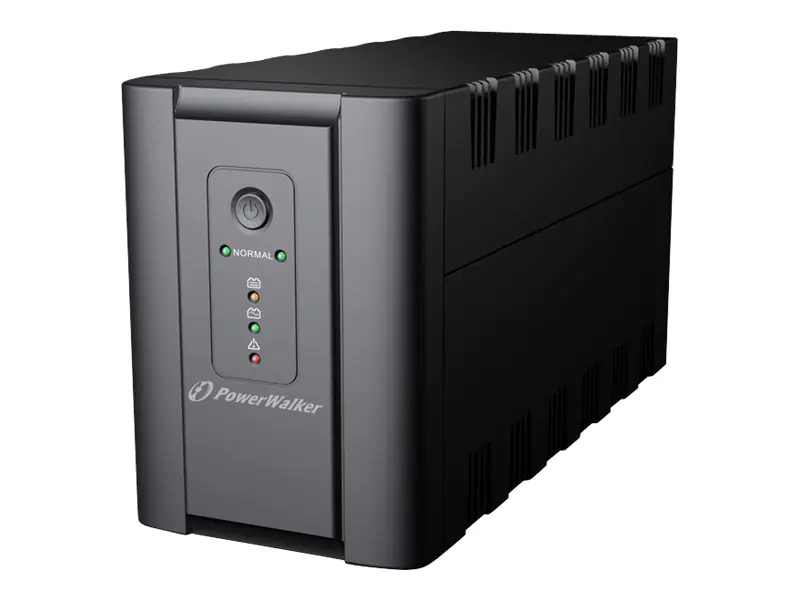PowerWalker VI 1200 - USV - Wechselstrom 220/230/240 V - 600 Watt - 1200 VA - 7 Ah - USB - Ausgangsanschlüsse: 4 - Schwarz