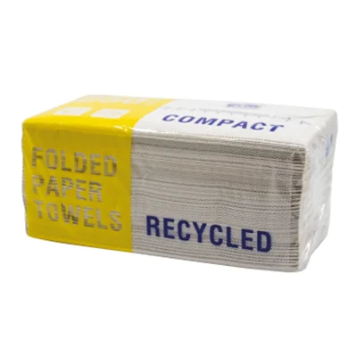 Papierhandtuch Economy 22,5 x 22 cm (B x L) Papier, recycled natur 20 x 250 Bl./Pack.