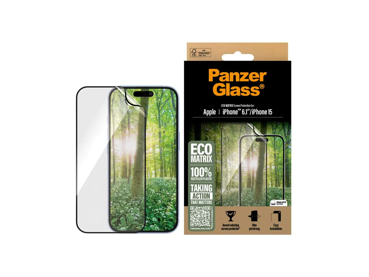 PanzerGlass Bildschirmschutz für Handy - ultrabreite Passform
