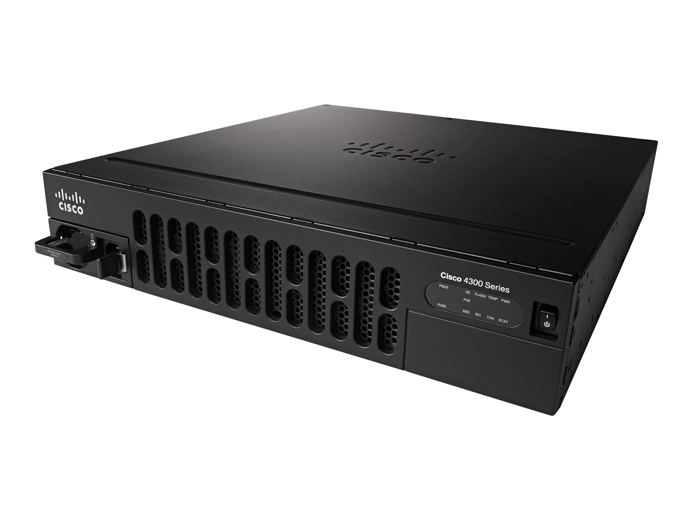 Cisco Integrated Services Router 4351 - Application Experience Bundle - Router 1GbE - WAN-Ports: 3 - - an Rack montierbar