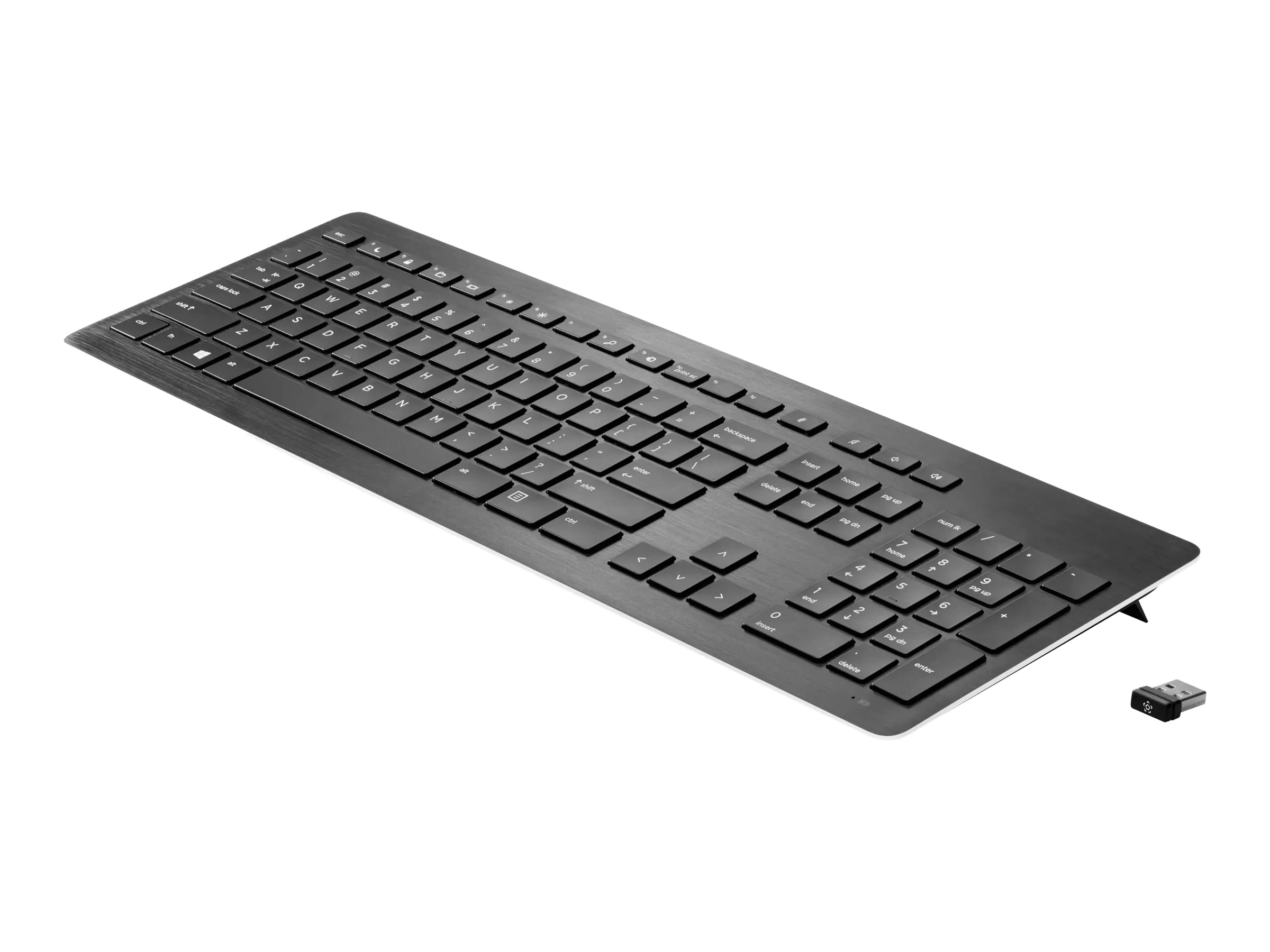 HP Premium - Tastatur - kabellos - 2.4 GHz - Deutsch - Abgeglichenes anodisiertes Aluminium - für EliteBook 835 G8, 845 G8, 855 G8; EliteBook x360; Engage One Pro; ZCentral 4R