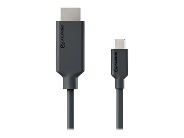 ALOGIC Elements Series - Adapterkabel - 24 pin USB-C männlich zu HDMI männlich - 2 m - unterstützt 4K 60 Hz (4096 x 2160), 1080p-Unterstützung, 240 Hz
