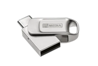 Verbatim USB 2.0 OTG Stick 16GB Typ A-C My Dual silber