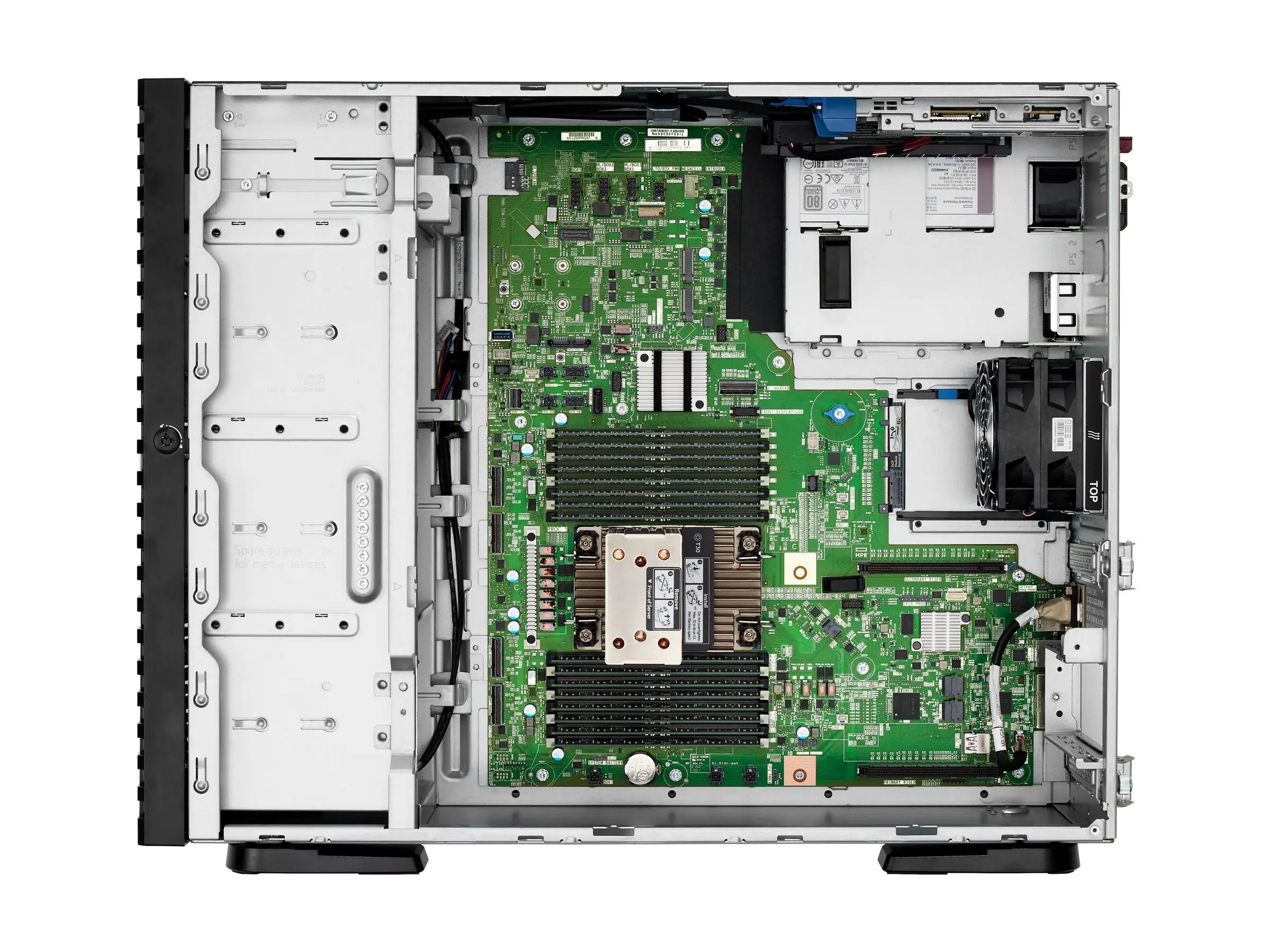 HPE ProLiant ML110 Gen11 - Server - Tower - 4.5U - 1-Weg - 1 x Xeon Silver 4510 / 2.4 GHz - RAM 32