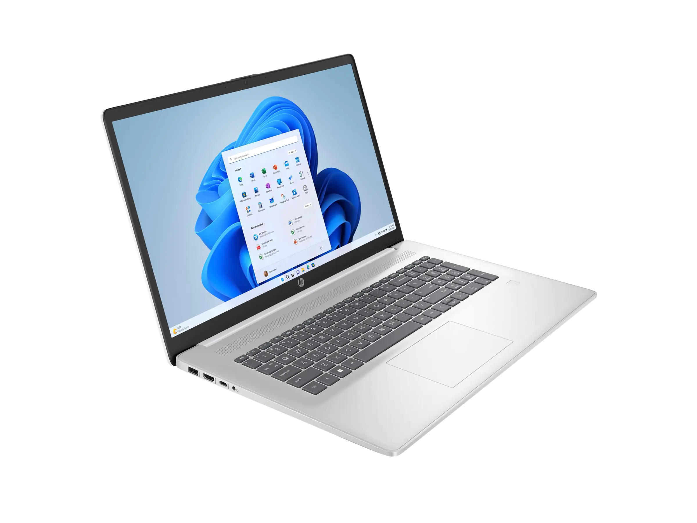 HP Laptop 17-cp2161ng - AMD Ryzen 5 7520U / 2.8 GHz - Win 11 Home - Radeon 610M - 8 GB RAM - 512 G