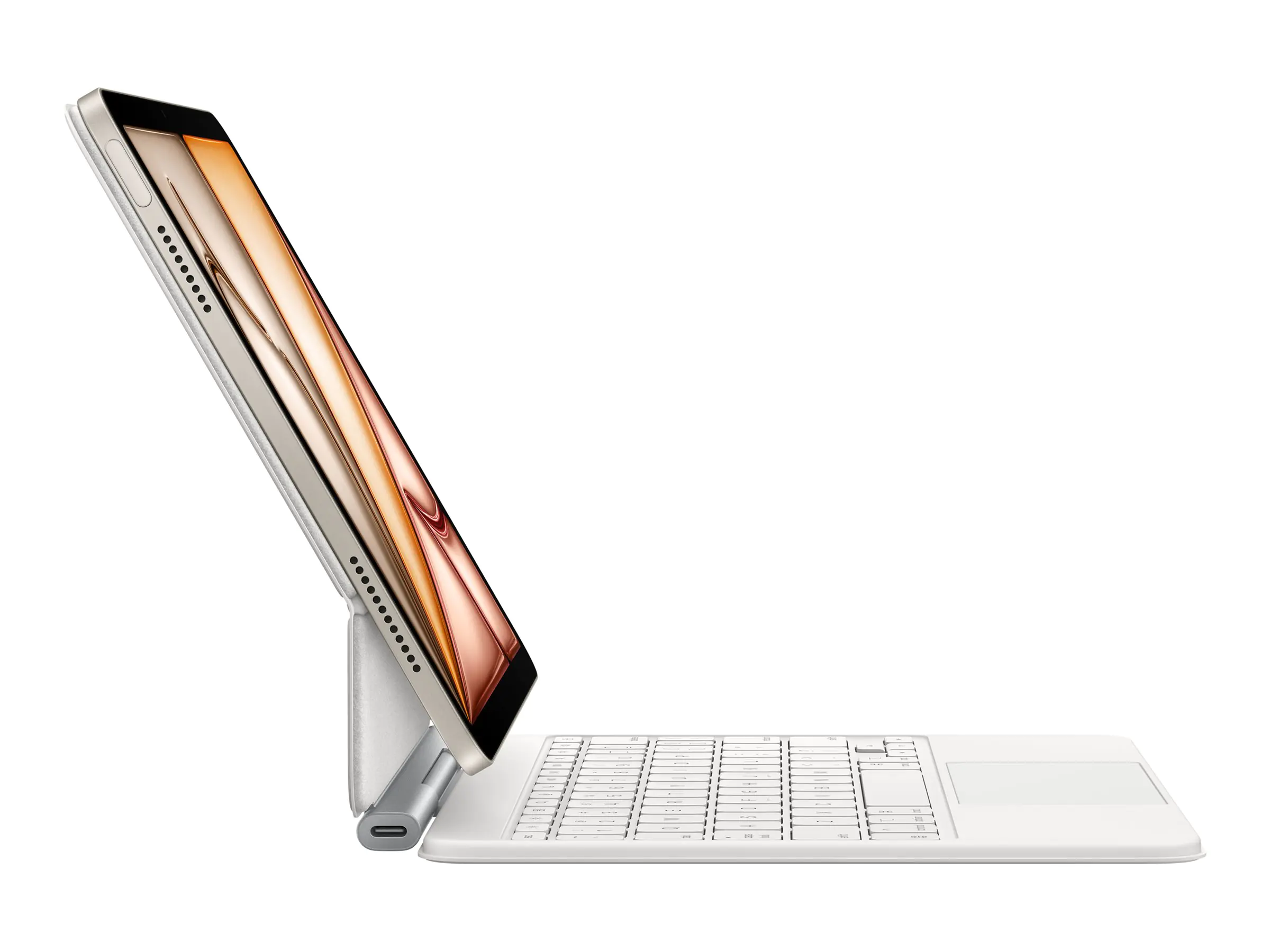 Apple Magic Keyboard - Tastatur und Foliohülle - mit Trackpad - Apple Smart connector - QWERTY - Sp