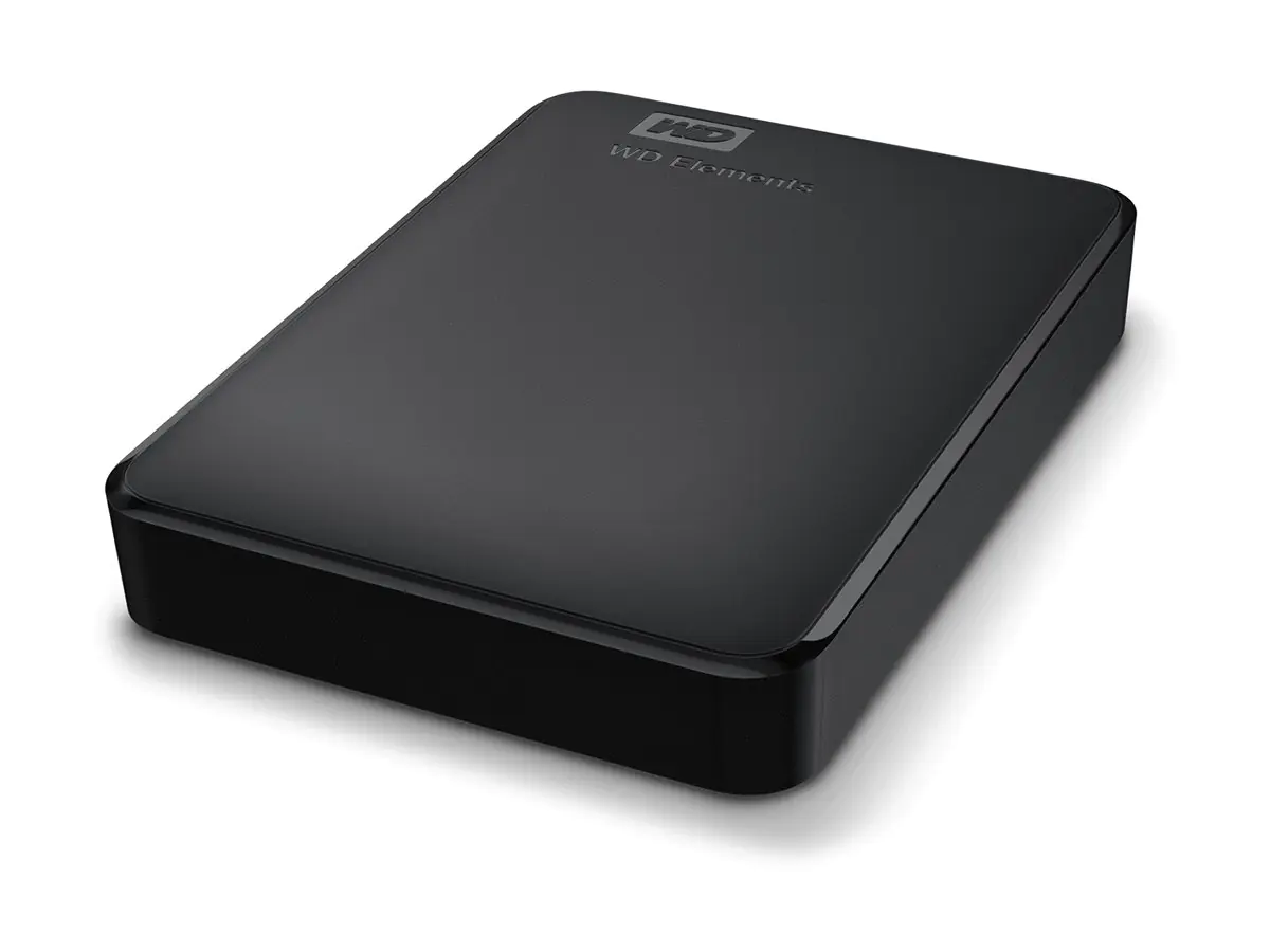 WD Elements Portable WDBHJS0060BBK - Festplatte - 6 TB - extern (tragbar) - USB 3.1 Gen 1 - Schwarz