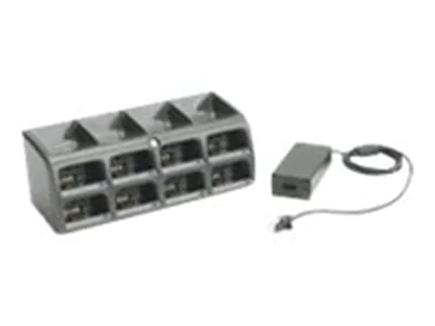 Zebra 8-Slot Battery Charger Kit - Netzteil und Akkuladegerät