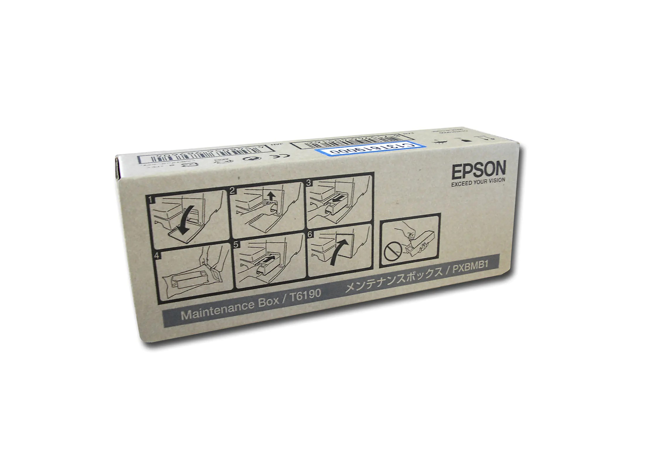 Epson T6190 - Wartungskit - für B 300, 310N, 500DN, 510DN; Stylus Pro 4900, Pro 4900 Spectro_M1; SureColor P5000, SC-P5000