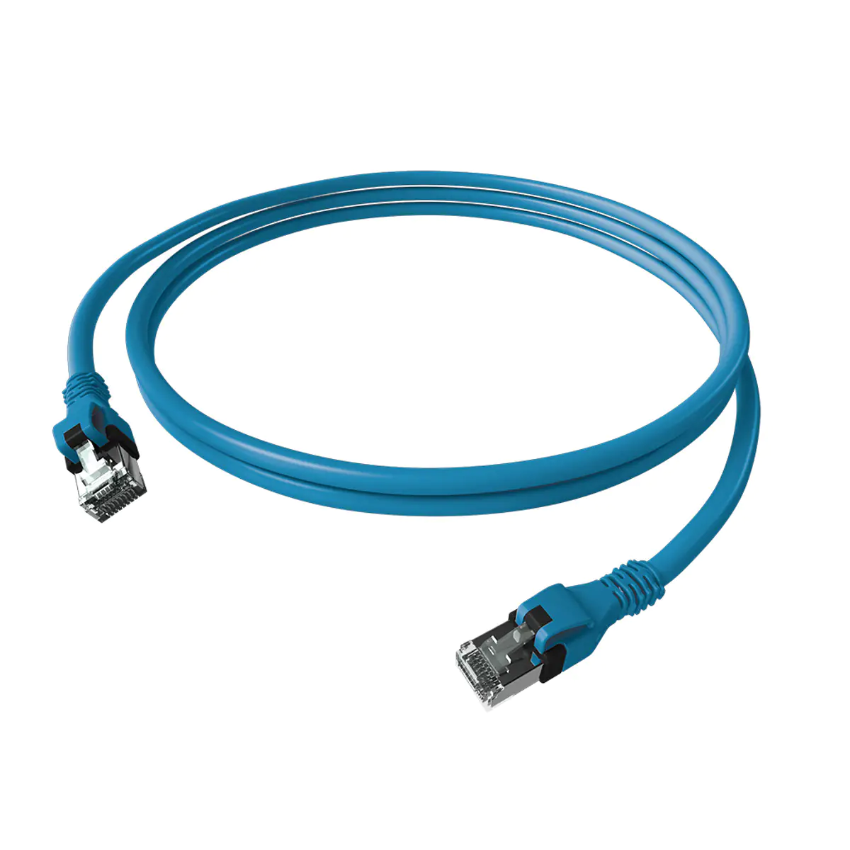 EasyLan CPP1OBABAB0100 DualBoot PushPull Patchkabel Kat.6A ISO/IEC geschirmt