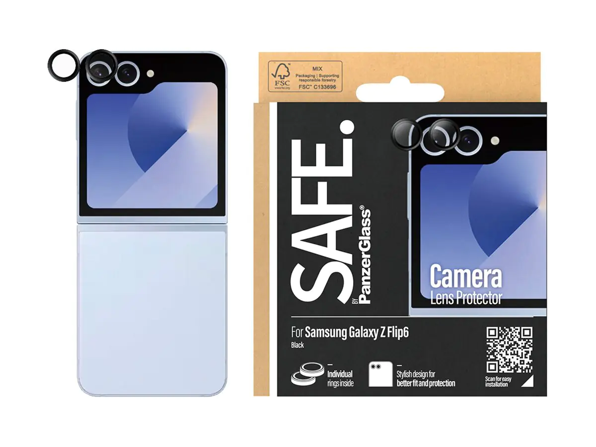 PanzerGlass SAFE.by Lens Protector Samsung Z Flip 6 -black