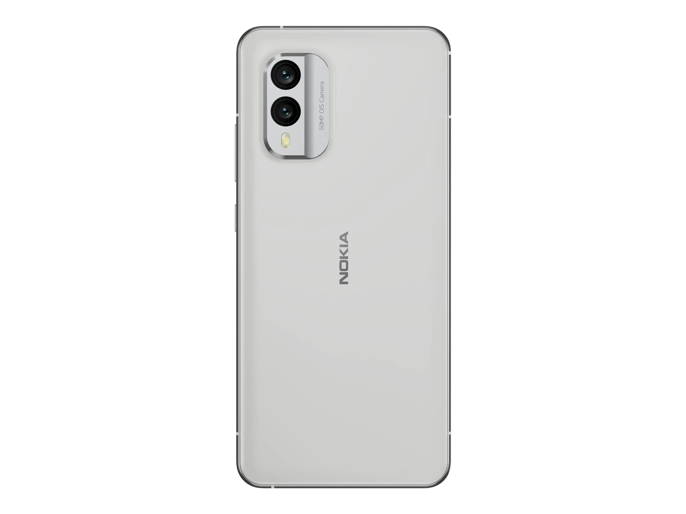 Nokia X30 5G - 5G Smartphone - Dual-SIM - RAM 6 GB / Interner Speicher 128 GB - OLED-Display - 6.43" - 2400 x 1080 Pixel (90 Hz) - 2 x Rückkamera 50 MP, 13 MP - front camera 16 MP - Ice White