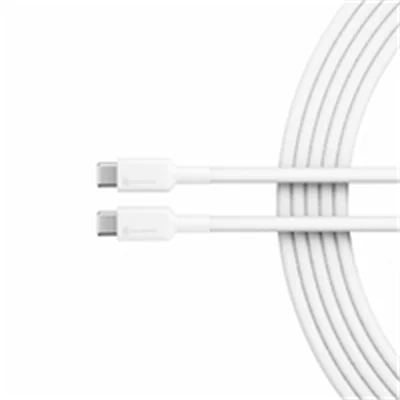 ALOGIC Elements Pro - USB-Kabel - 24 pin USB-C (M) zu 24 pin USB-C (M) - USB 2.0 - 5 A - 1 m - weiß