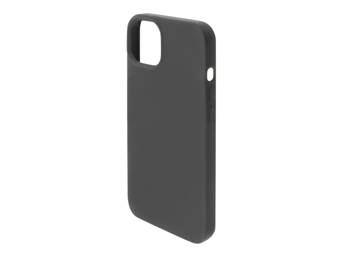 4smarts Cupertino - Hintere Abdeckung für Mobiltelefon - Silikon - Schwarz - für Apple iPhone 13