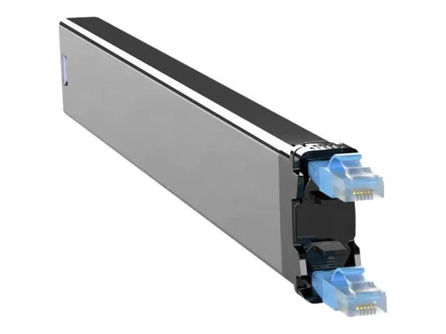 PATCHBOX 365 STP - Kupferkassette - einziehbar - CAT 6a - STP