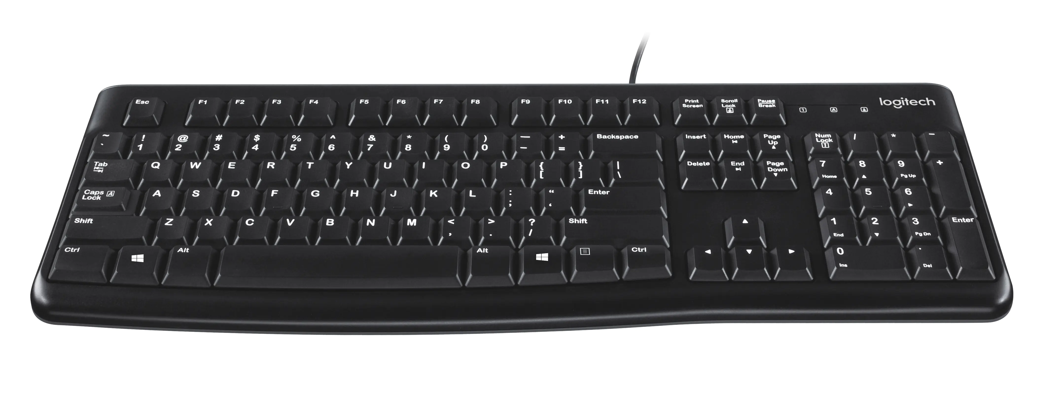 Logitech K120 for Business - Tastatur - USB - US International