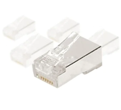 exertis Connect - Netzwerkanschluss - RJ-45 (M) - STP - CAT 5 (Packung mit 100)