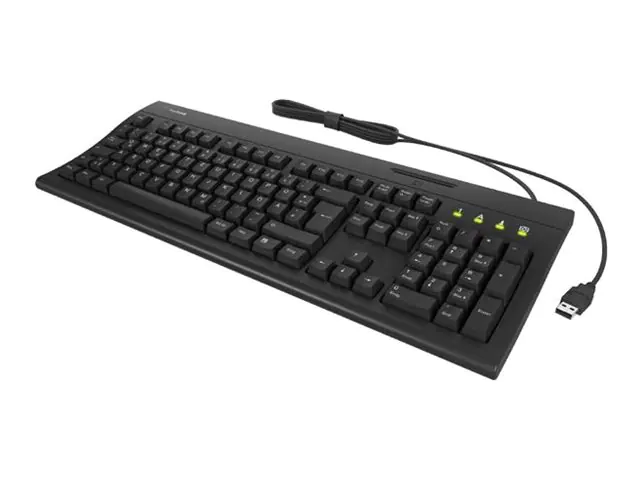 ICY BOX KeySonic KSK-8041U-CR - Tastatur - 100% - full