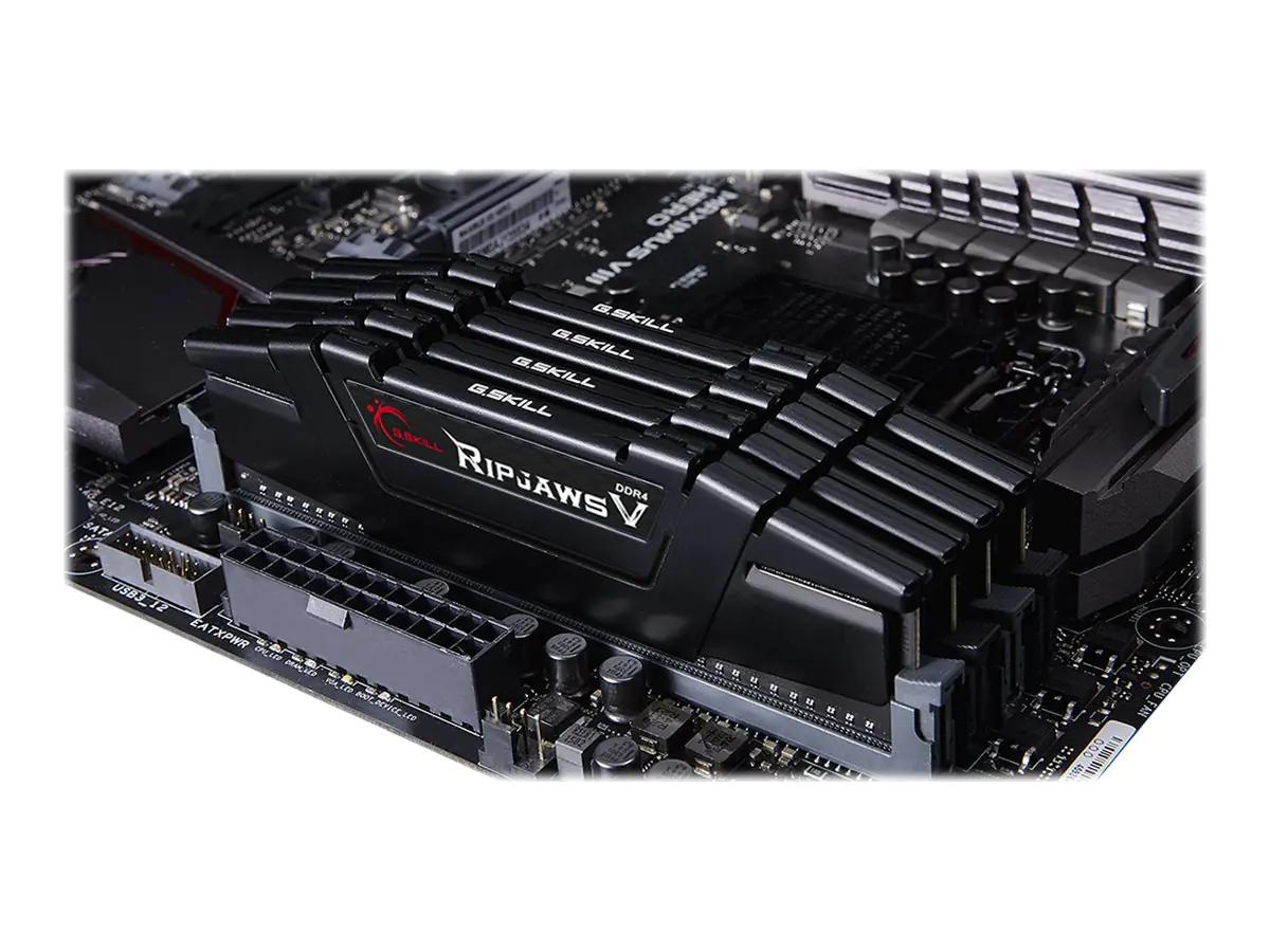 G.Skill Ripjaws V - DDR4 - Kit - 128 GB: 4 x F4-2666C19Q-128GVK