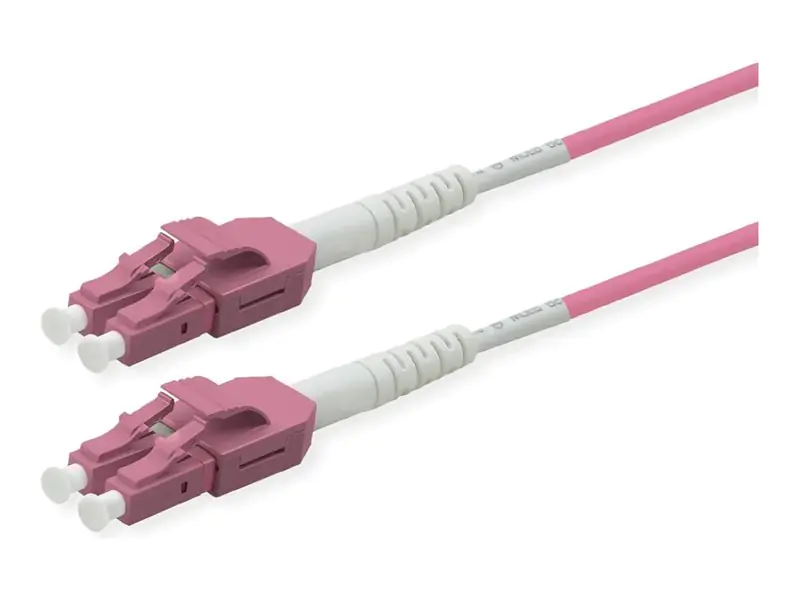 ROLINE LWL-Kabel UNIBOOT Multimode 50/125µm OM4 LC Duplex 1m - Kabel - Multimode-Faser