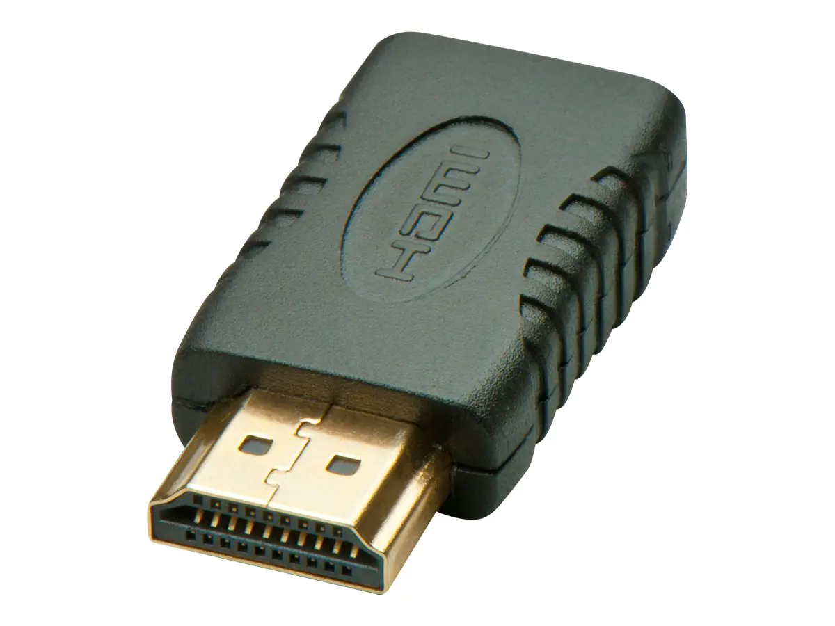 Lindy - HDMI-Adapter - mini HDMI (W) bis HDMI (M) - Schwarz