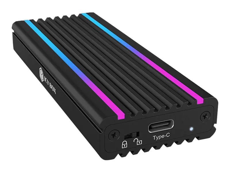 ICY BOX IB-1824ML-C31 - Speichergehäuse - M.2 - M.2 NVMe Card - USB 3.2 (Gen 2)