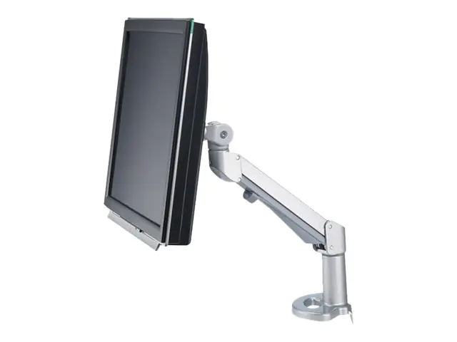 Roline - Befestigungskit (Standfuß) - für Flachbildschirm - Aluminiumlegierung - Silber - Standfußmontage