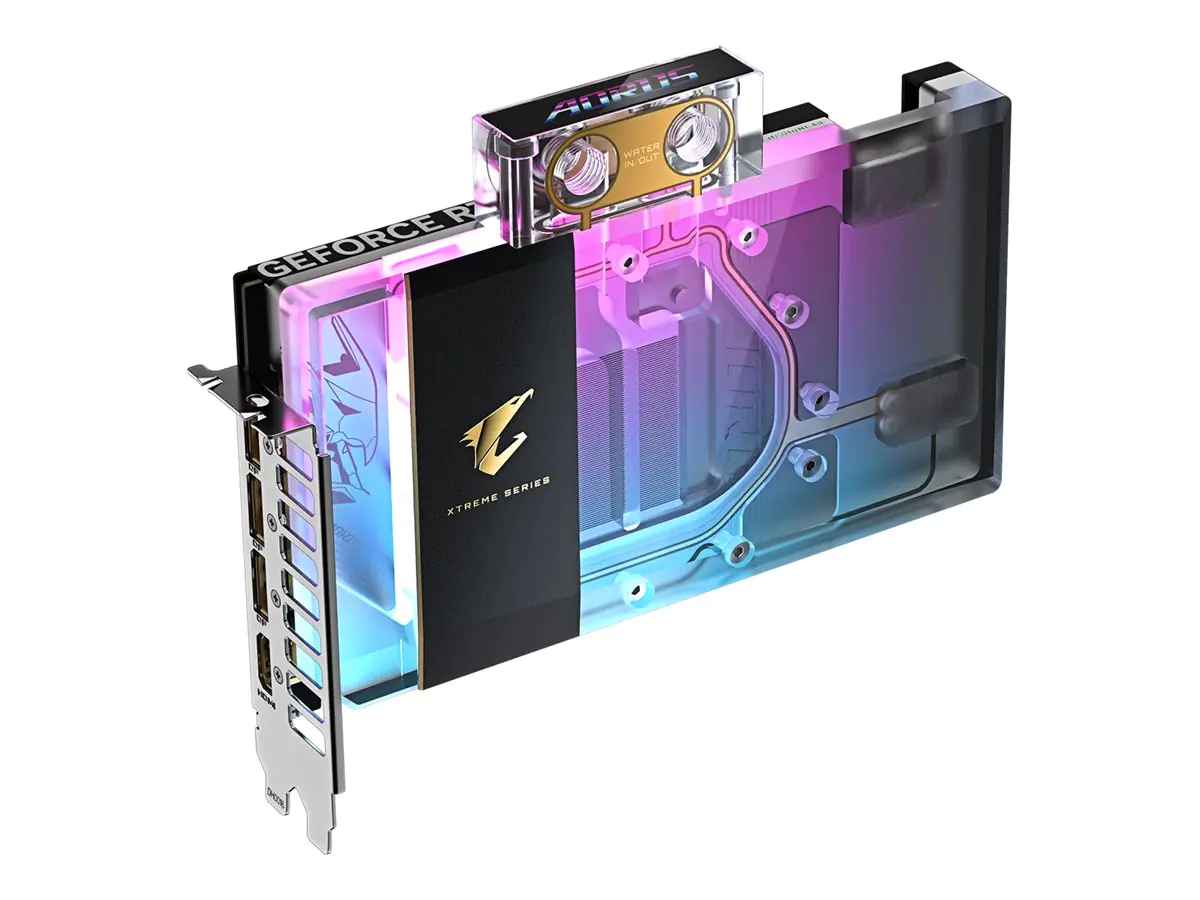 Gigabyte AORUS GeForce RTX 5080 XTREME WATERFORCE WB 16G