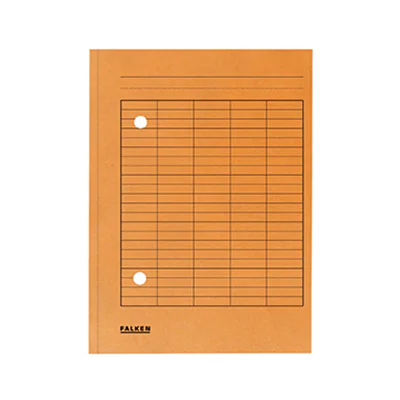 Falken Umlaufmappe DIN A4 250g/m² Manilakarton, recycelt orange 100 St./Pack.