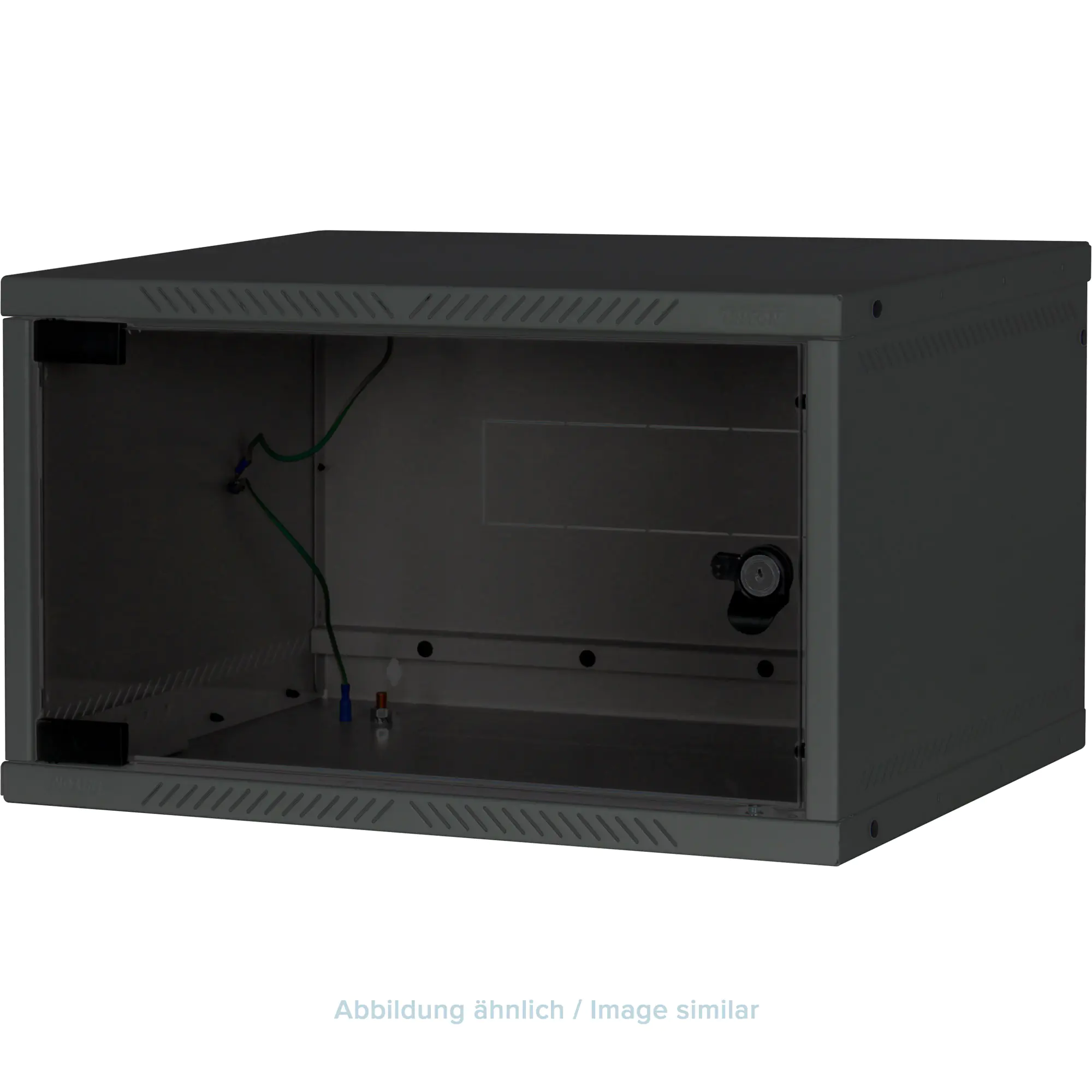 TRITON 19""Wandgehäuse 1-teilig T400 Schwarz zerlegt Flat Pack - Wandgehäuse RXA-12-AS4-BAX-A1