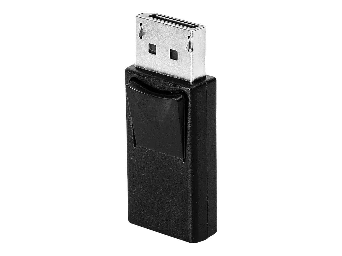 Lindy - DisplayPort-Adapter - Mini DisplayPort (W) zu DisplayPort (M) - Schwarz