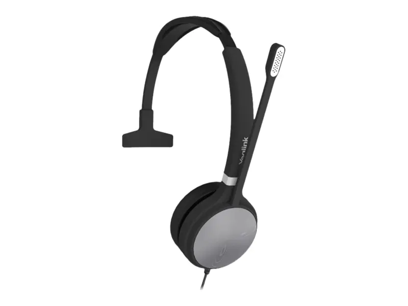 Yealink UH36 Mono UC - Headset - On-Ear - USB kabelgebunden - Schwarz und Silber - UH36 MONO UC