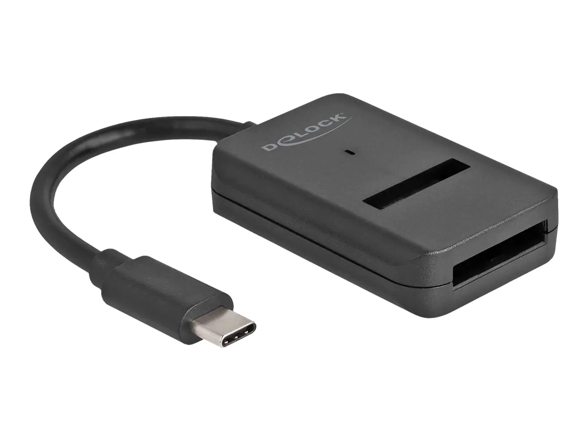 Delock - Schnittstellenadapter - M.2 - M.2 Card (PCIe NVMe & SATA) - USB-C 3.2 (Gen 2) - Schwarz