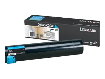 Lexmark Hohe Ergiebigkeit - Cyan - original X945X2CG