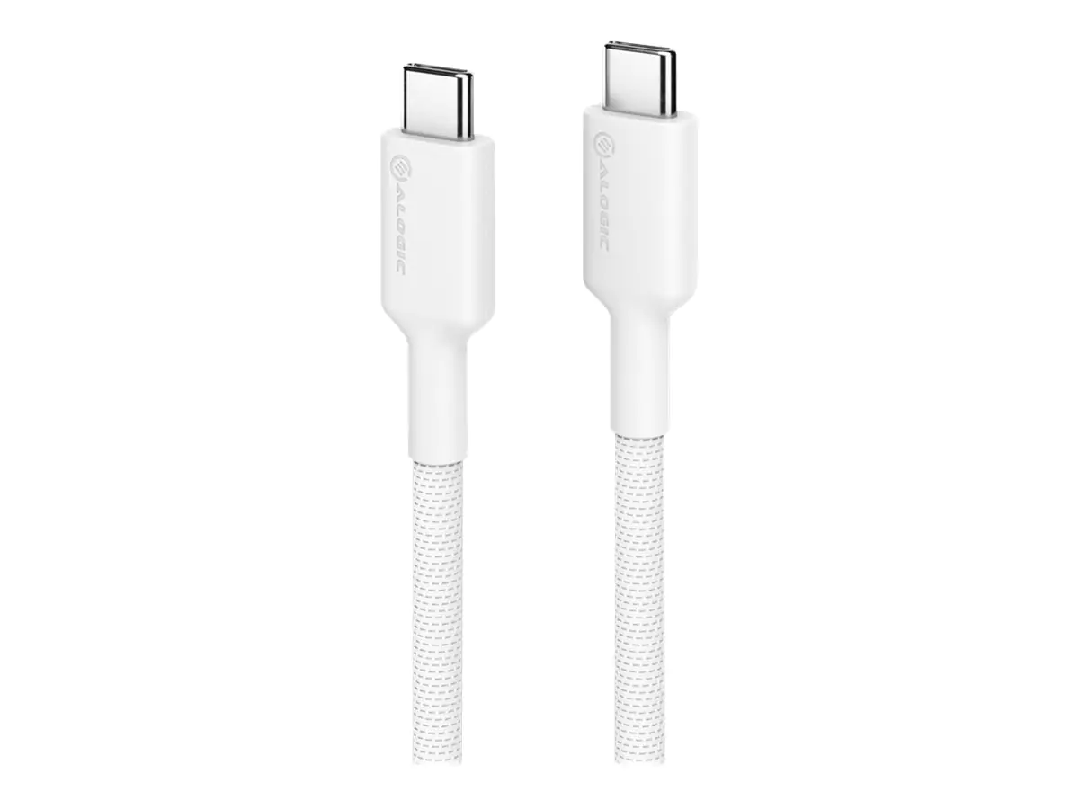 ALOGIC Elements Pro - USB-Kabel - 24 pin USB-C (M) zu 24 pin USB-C (M) - USB 2.0 - 5 A - 2 m - weiß