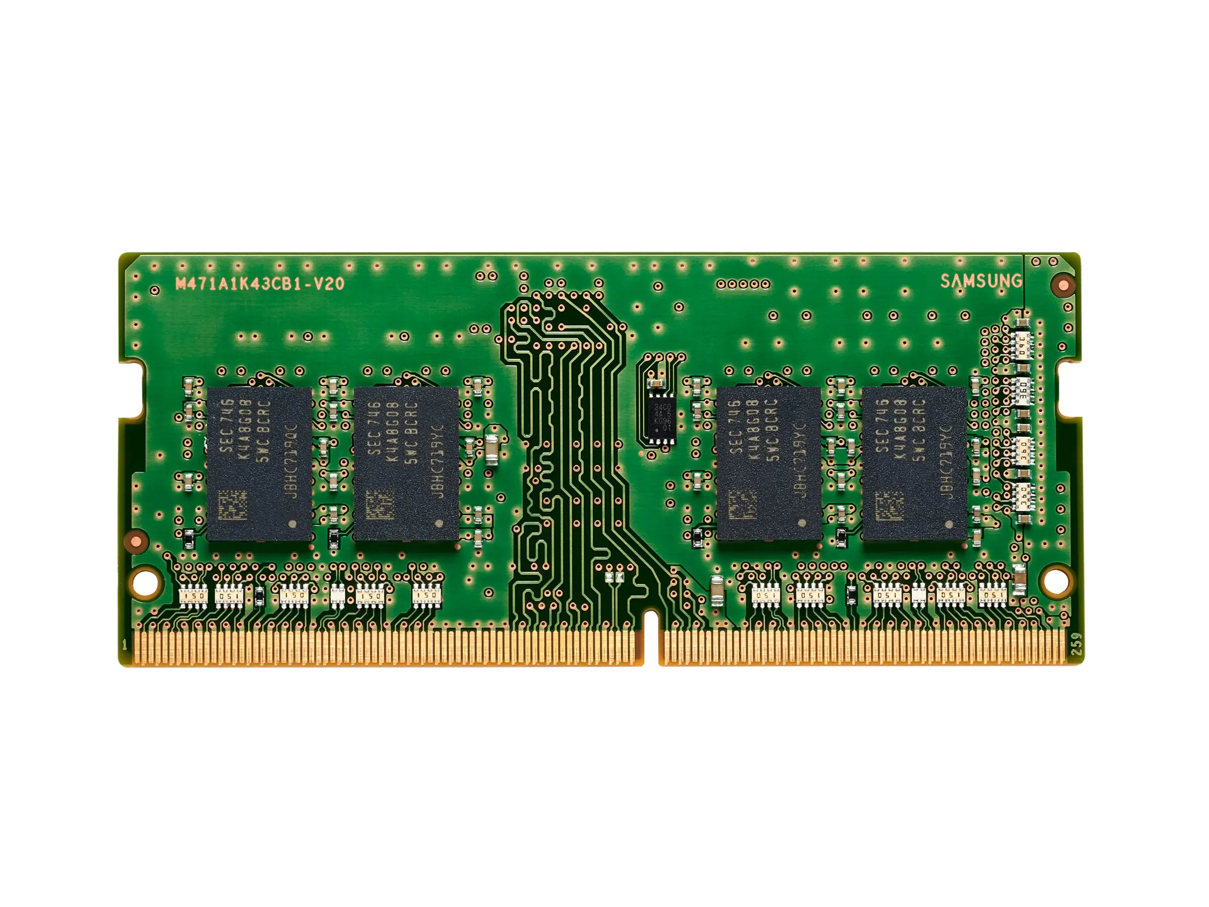 HP DDR4 - Modul - 8 GB - SO DIMM 260-PIN - 3200 MHz / PC4-25600 - 1.2 V - ungepuffert - non-ECC - für Elite Slice G2 (SODIMM) 13L77AA