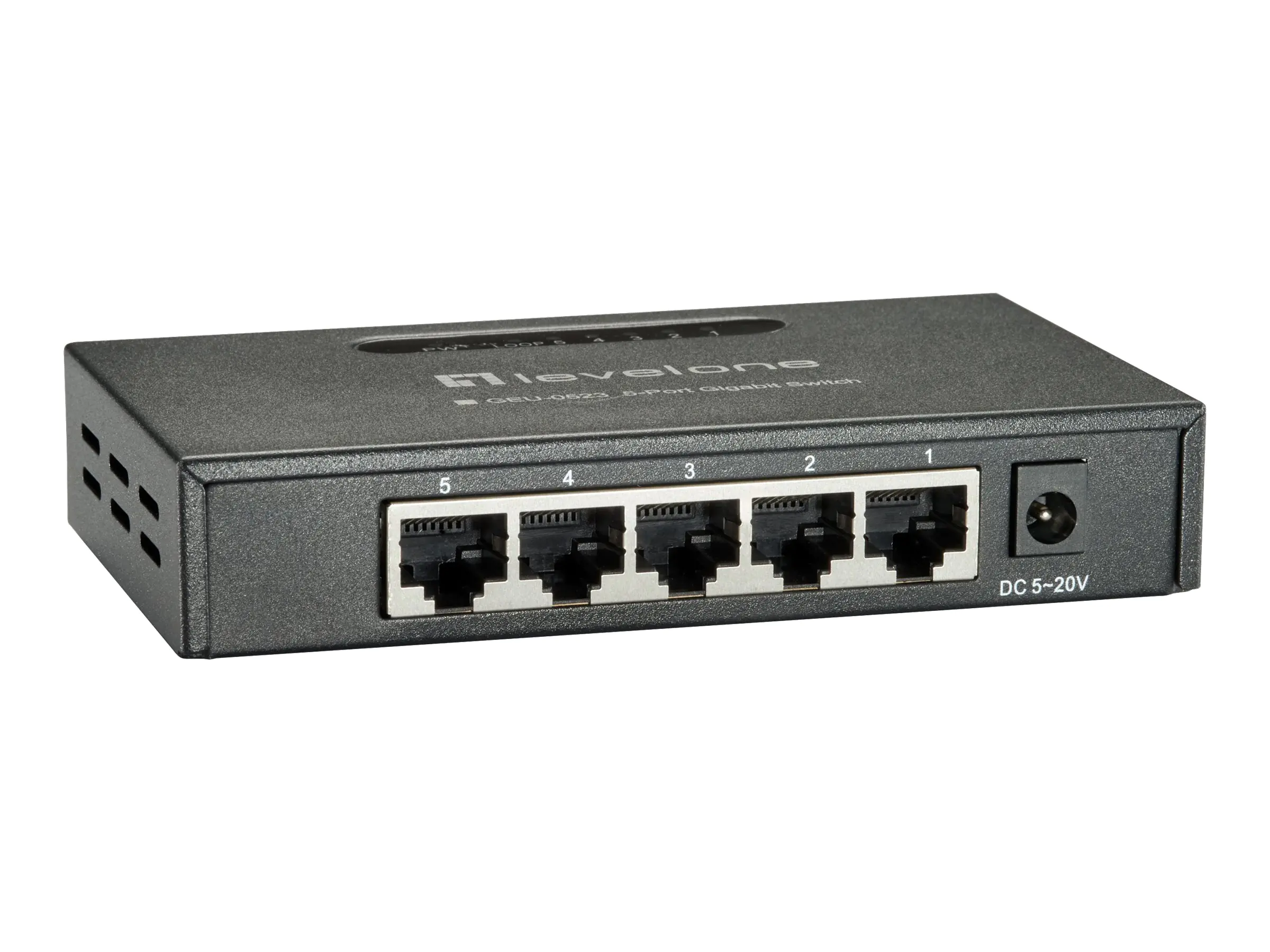 LevelOne GEU-0523 - Switch - unmanaged - 5 x