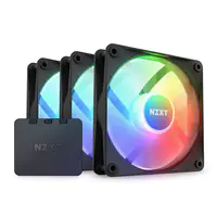 NZXT F Series F120 RGB - Gehäuselüfter - 120 mm - mattschwarz