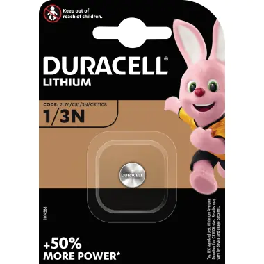 DURACELL Lithium Knopfzelle CR1/3N 003323 3V Photo Retail Blister