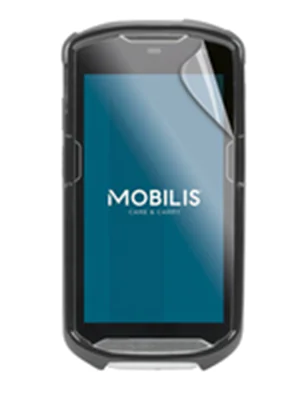 Mobilis - Bildschirmschutz für mobiler Computer - bruchsicher, stoßfest, IK06 - Folie - klar - für Zebra TC51, TC52, TC56, TC57