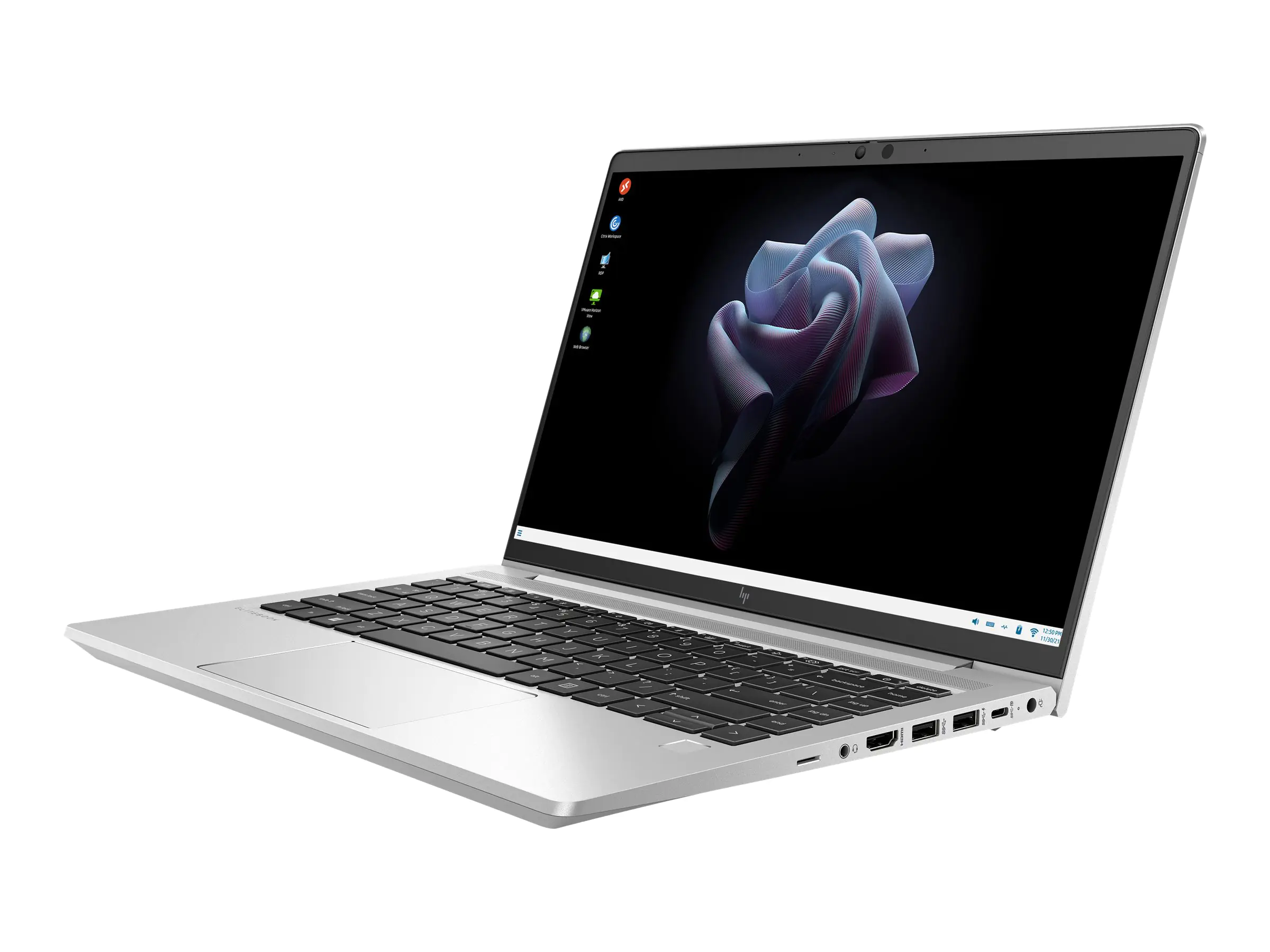 HP Elite Mobile Thin Client mt645 G7 - 180°-Scharnierdesign - AMD Ryzen 3 5425U / 2.7 GHz - HP ThinPro - Radeon Graphics - 8 GB RAM - 256 GB SSD NVMe, HP Value - 35.6 cm (14") IPS 1920 x 1080 (Full HD) - Wi-Fi 6, Bluetooth - kbd: Deutsch