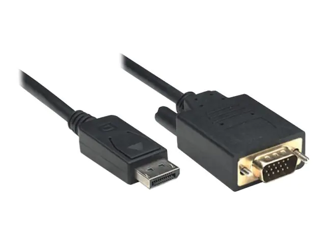 TECHly - DisplayPort-Kabel - Single Link - DisplayPort (M) zu HD-15 (VGA) (M) - 1.8 m