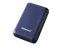 Intenso Powerbank XS5000 - Powerbank - 5000 mAh - 2.1 A - 2 Ausgabeanschlussstellen (USB, 24 pin USB-C) - auf Kabel: USB-C - Petrol