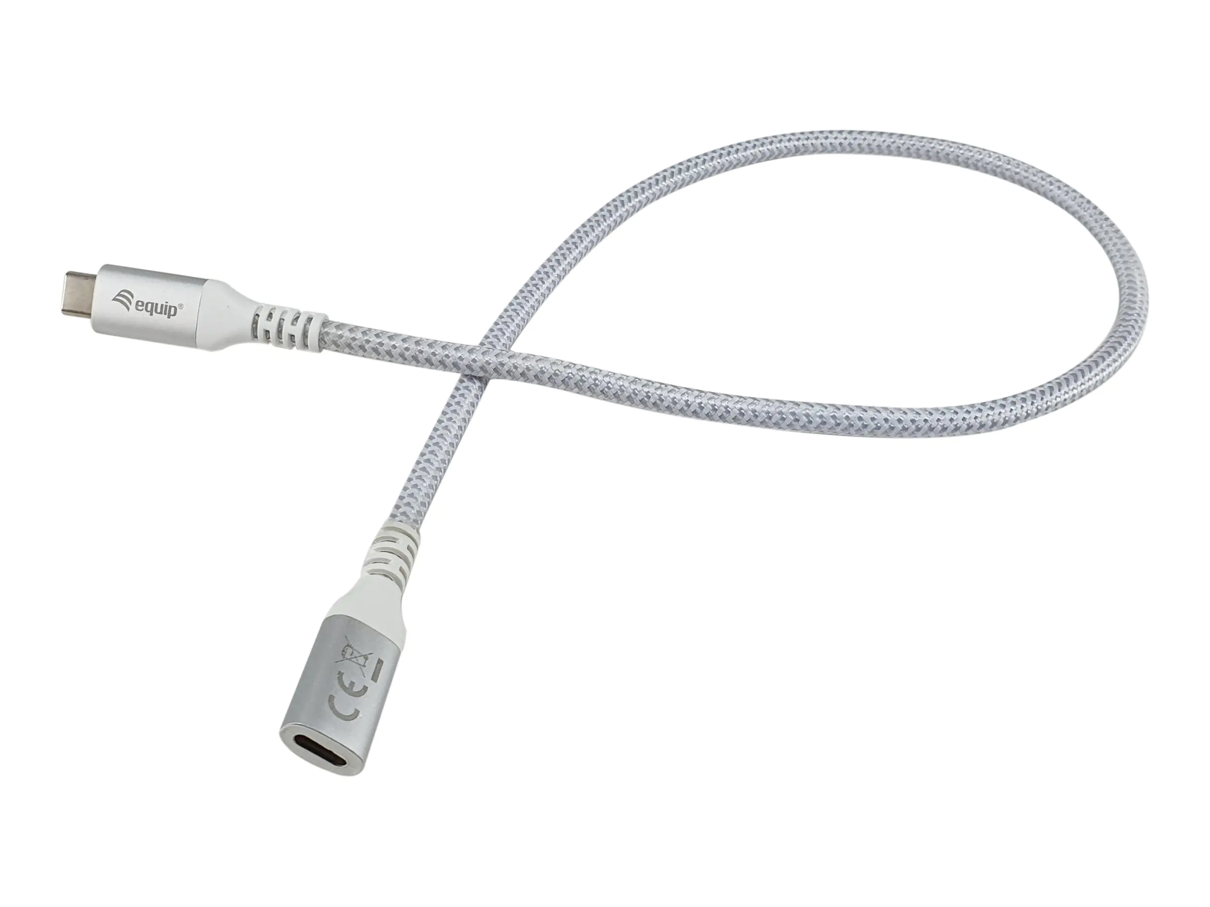 Equip USB Kabel 3.2 C -> St/St 0.50m 5A 4K/60Hz - Kabel - Digital/Daten