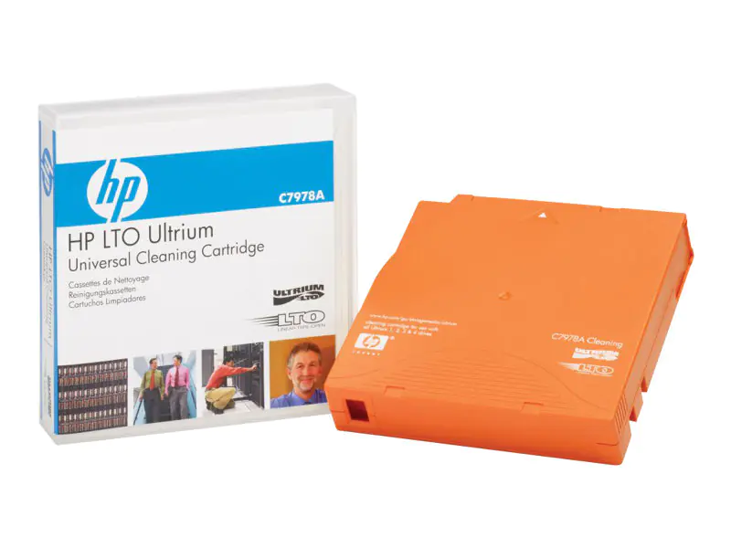 HPE Ultrium Universal Cleaning Cartridge - LTO Ultrium - orange - Reinigungskassette - für HPE T950, T950 3, T950 6; StoreEver MSL2024, MSL3040, MSL4048, MSL6480; SureStore Ultrium