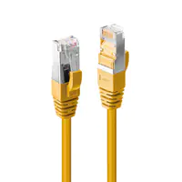 Lindy - Patch-Kabel - RJ-45 (M) zu RJ-45 (M) - 30 cm - 6.2 mm - SFTP, PiMF - CAT 6 - halogenfrei, ohne Haken - Gelb