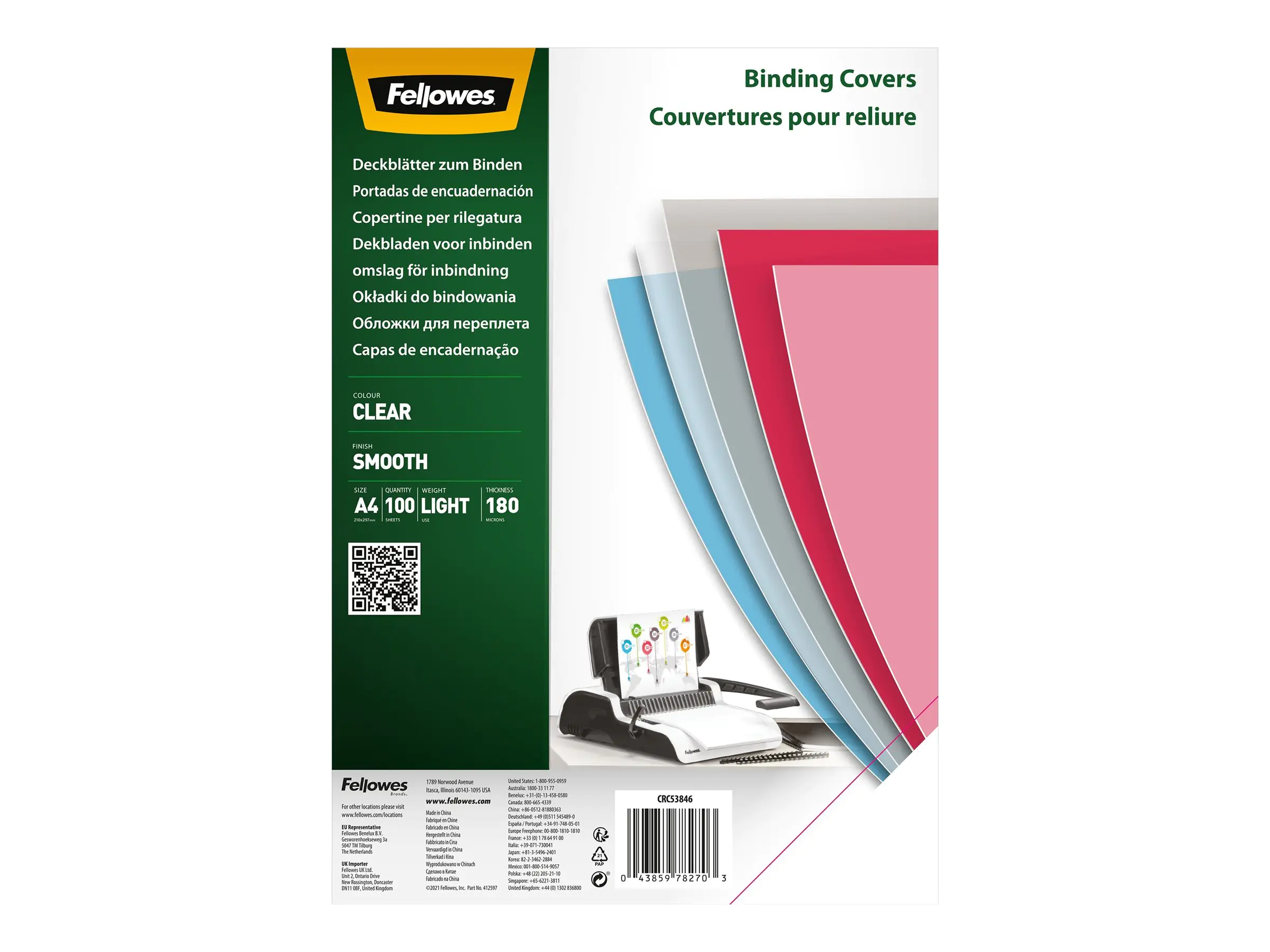 Fellowes Polyethylenterephthalat (PET) - A4 (210 x 297 mm) 5384601