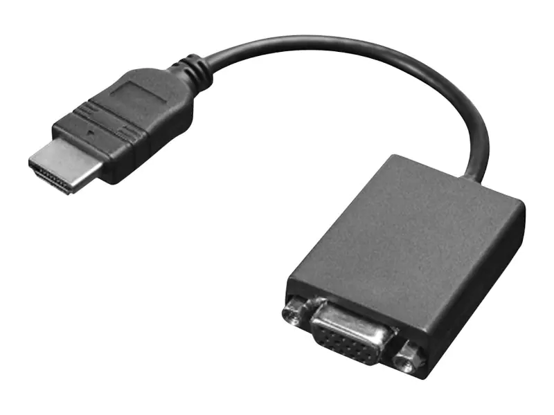Lenovo - Videoadapter - HDMI männlich zu HD-15 (VGA) weiblich - 20 cm