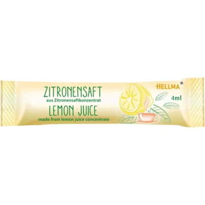 Hellma Zitronensaft 70101477 4ml 100 St./Pack.